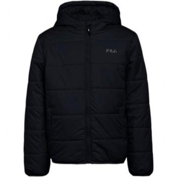 Chaqueta Fila Berghuelen unisex negra para niños