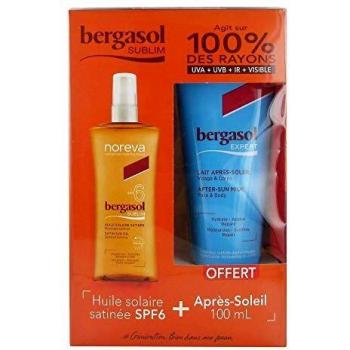 Bergasol Sublim Huile Solaire Satinée SPF6 125 ml