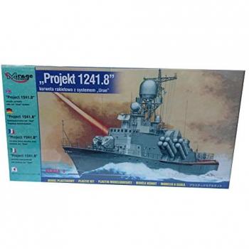 Maquette Mirage 40422 Corvette Projet 1241.8 avec système de missiles Uran 1/400