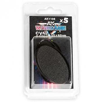 Piattaforma Ovale AK Interactive 35×60 mm – Wargaming
