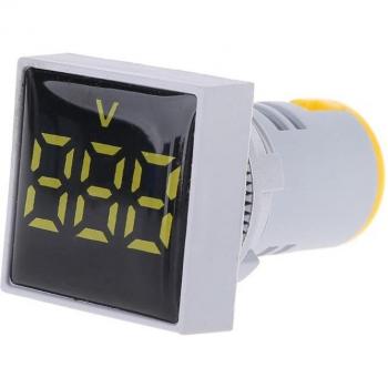 Outil de mesure de tension AC numérique carré 20‑500 V, affichage 22 mm Q84E