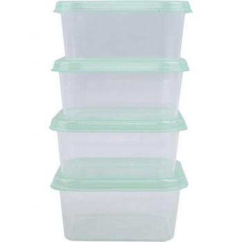 4-Pack Baby Food Storage Containers