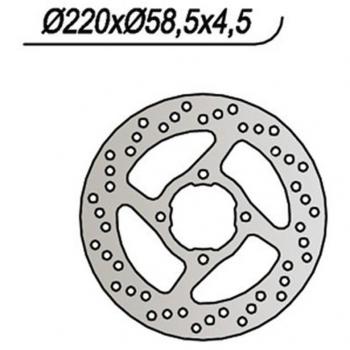 Disco de Freio Traseiro NG Yamaha Raptor 350 2004-2011