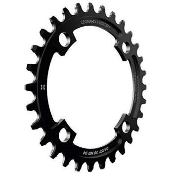 Plato Leonardi Factory Daisy BCD 94 30 para Bicicleta Negro