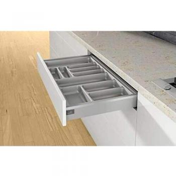 Besteckkasten „OrgaTray 440“ – Hettich, Silber