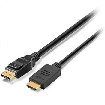 Kensington DisplayPort 1.2 to HDMI Passive Cable, Male-to-Male, 1.8m (6ft)
