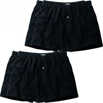 Ceceba 5XL Herren Boxershorts – Schwarzes 4er Set – 2675 Modell