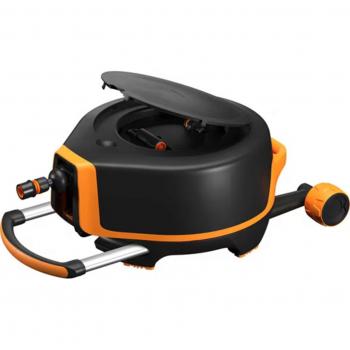 Fiskars Ruota Idraulica Automatica con Tubo 27 m