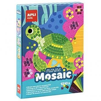 Apli kids 13911 Kit mosaïque en mousse Sea World