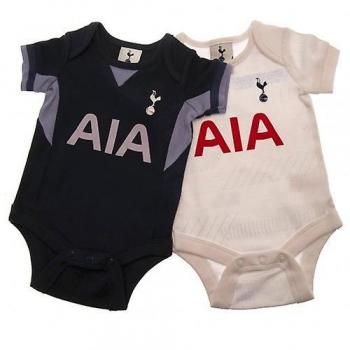 Kit bébé Tottenham Hotspur FC 2023-2024 (lot de 2) Bleu marine/Blanc lys 3-6 mois