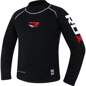 RDX X3 Long Sleeve Athletic Compression Rash Guard – M/Black