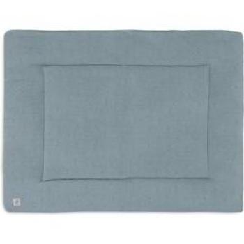 Coussin de détente tricoté vert marine Jollein