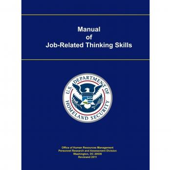 Manual of Job-Related Thinking Skills