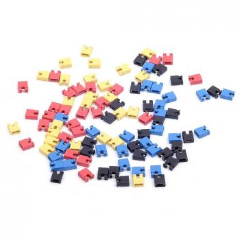 Cylewet 100 piezas 2.54 mm Jersey gorra corto circuito Cap Circuito Junta I
