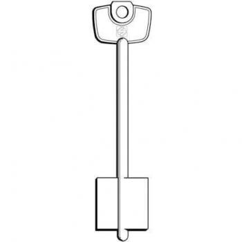 Clé Laiton Nickelé Cerutti 5C9
