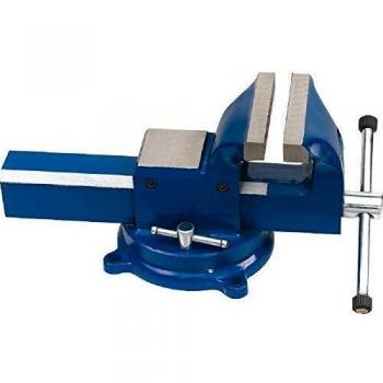 Morsa girevole in acciaio Fervi modello 0036/150G, ganascia 150mm