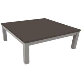 Mesa de Centro TOSCOHOME 90x60 – Gris con Toque Barro