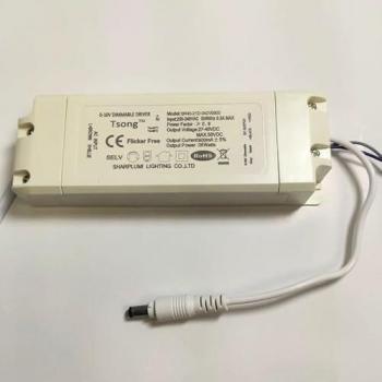 Transformador regulador 0-10v 27-40v 40w ip44 dc sin parpadeo