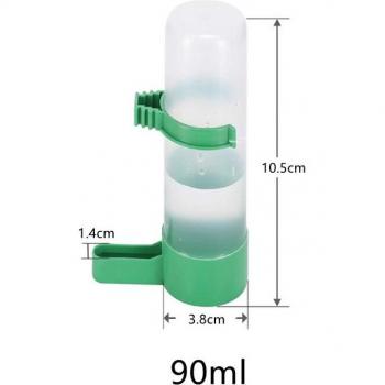 2pcs Adjustable Bird Waterer with Clip