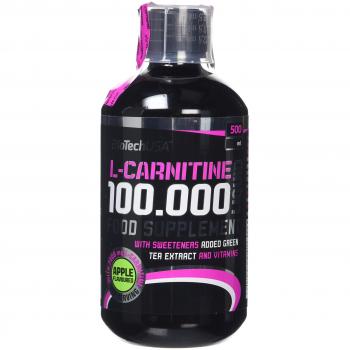 L‑Carnitine 100k Apple Liquid Formula – 500 ml