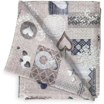 Nappe Coton Design Tyrolien 140x180 cm Made in Italy