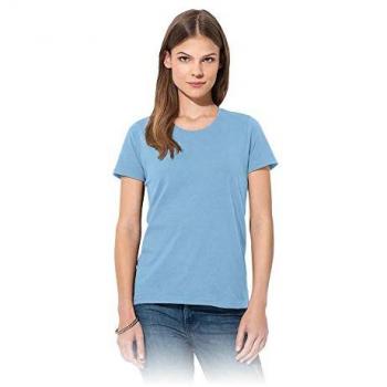 Stedman 4P Damen T-Shirt Hellblau Baumwolle X-Large