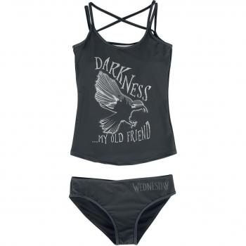 Black Widow Gothic Bikini Ensemble – S‑3XL
