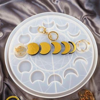 Crescent Moon Orb Tray for Jewelry