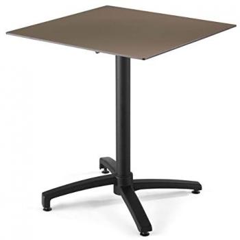 Tablier extérieur 70 cm, stratifié taupe, ajustable – Oviala