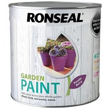 2.5LTR RONSEAL GARDEN PAINT PURPLE BERRY