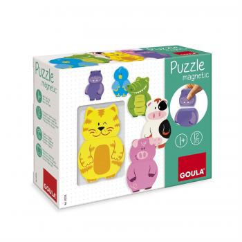 Goula , Puzzle Magnetico Intercambiabile, Colore Multicolore, Multicolore