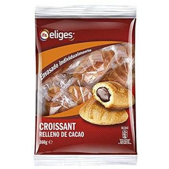 Deliciosos Croissants Rellenos de Chocolate 360g