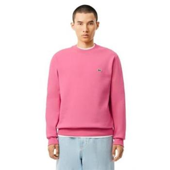 T-shirt Lacoste Homme Rose Crew