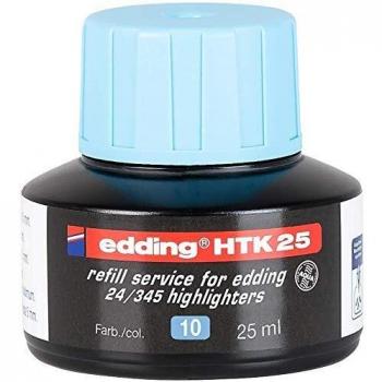 Edding Nachfülltinte edding HTK 25, f.edding Highlighter, 25 ml, hellblau