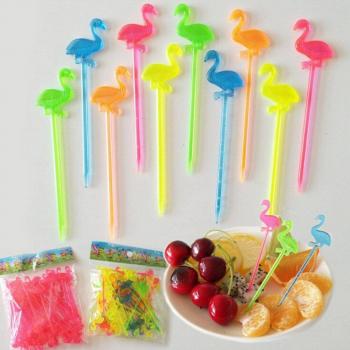 Flamingo Dessert Forks