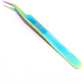 VETUS – pincettes de greffe pour extension de cils, volume 3D, acier inoxydable