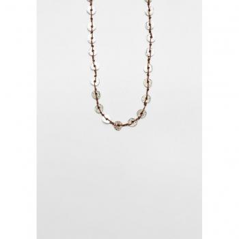 Stradivarius Classic Long Necklace, Grey OS