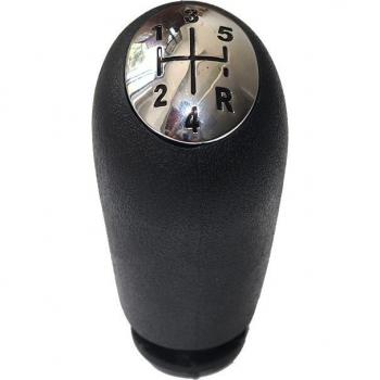 5/6 Speed Chrome Gear Shift Knob Sleeve Adapter for Renault Megane II MK2 Scenic 2 Clio 3 III