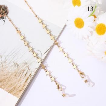 Cadena de Gafas Colorida de 70cm con Accesorios para Máscaras