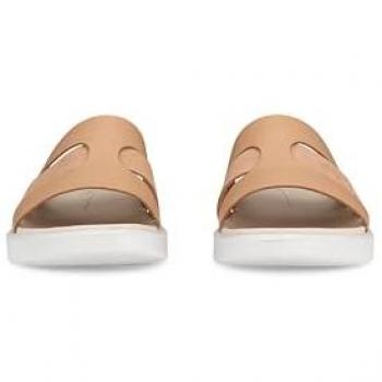 ECCO Flowt Brown Slide – Women’s Nubuck Model