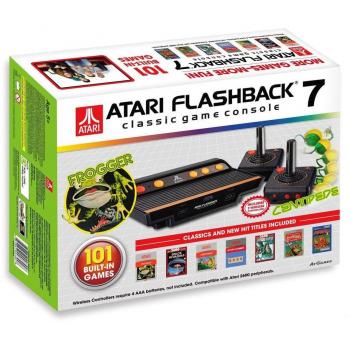Atari Flashback 7 – Game Console, 101 Classic Games, Frogger Edition (Deutsch)
