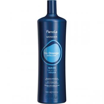 Fanola Wonder No Orange Extra Care Mask Mascarilla neutralizante Para tonos marrones 1000 ml
