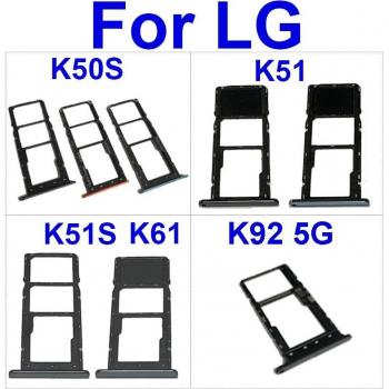 SIM Karten Adapter für LG K50 Q60 K50S K51 K51S K61 K92 5G LM-K920