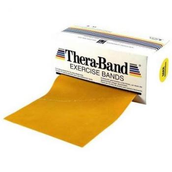 TheraBand Widerstandsband auf Rolle, 45,5 m, Gold | Maximal stark
