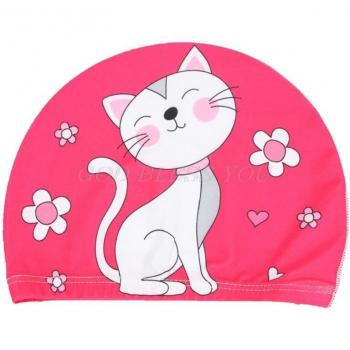 Cute Animal Print Baby Swimming Cap