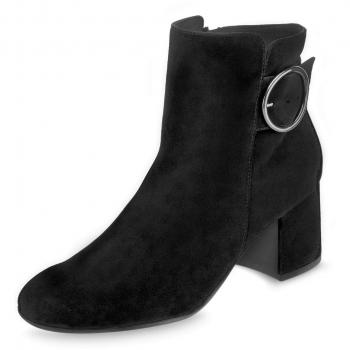 Paul Green Damen Schlupfstiefelette schwarz Gr. 3½