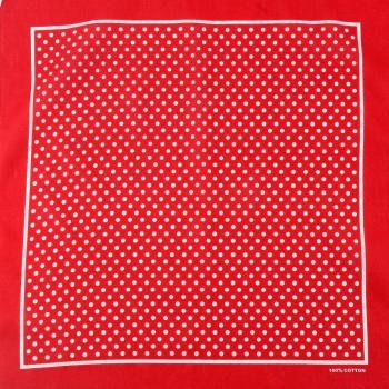 Solid Dots Cotton Scarf for All Ages