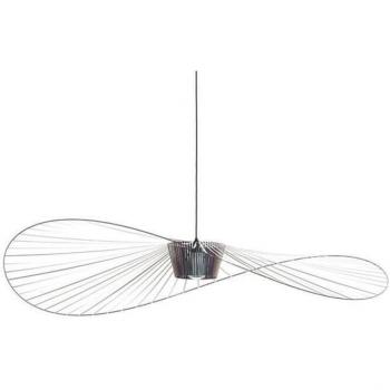PETITE FRITURE Lampe à suspension VERTIGO – Grand / Scarabée noir irisé – Fibre de verre et polyuréthane