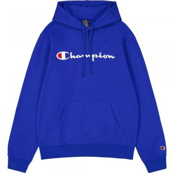 Sudadera con Capucha Champion Azul Emblemática