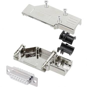 Encitech DCMR15-FK-DMS-W-K D-SUB Buchsenleisten 90° mit 15 Polen